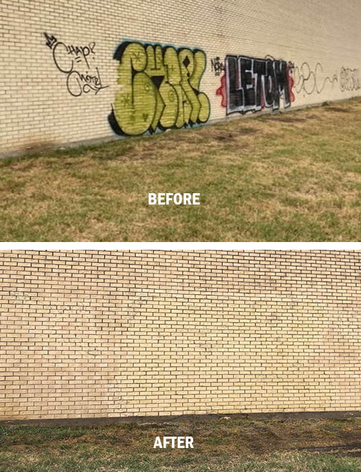 Graffiti Removal and Surface Restoration 